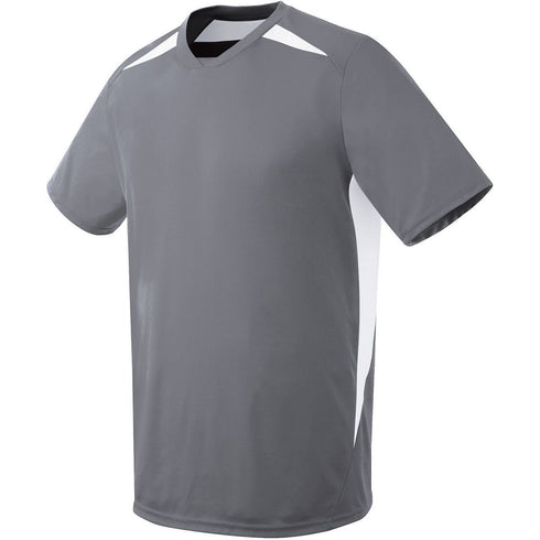 Russell Athletic Youth Hawk Jersey (322871), Color 'Graphite/White'